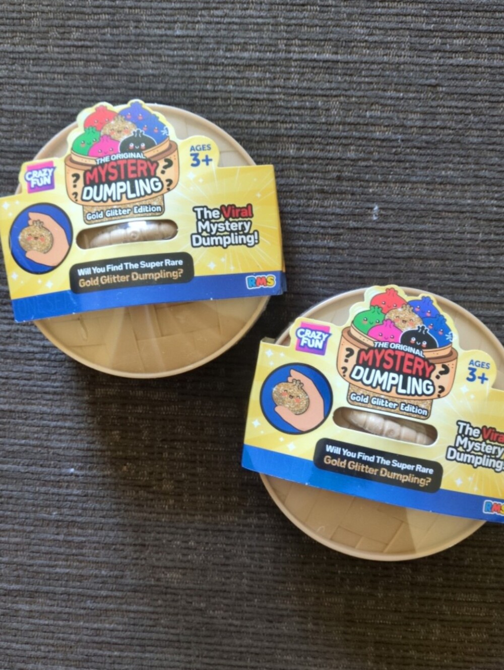 Five Below Mystery Dumpling Bundle - Gold Glitter Edition